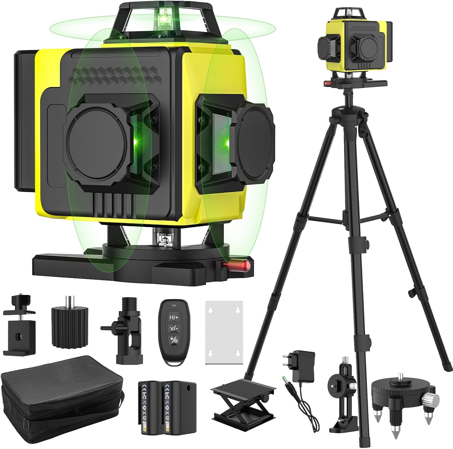 Numner Nivel Láser Autonivelante 360° 4D 16 Líneas