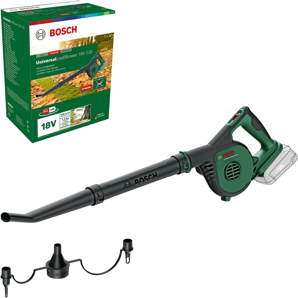 Bosch Soplador de Hojas a Batería UniversalLeafBlower 18V-130