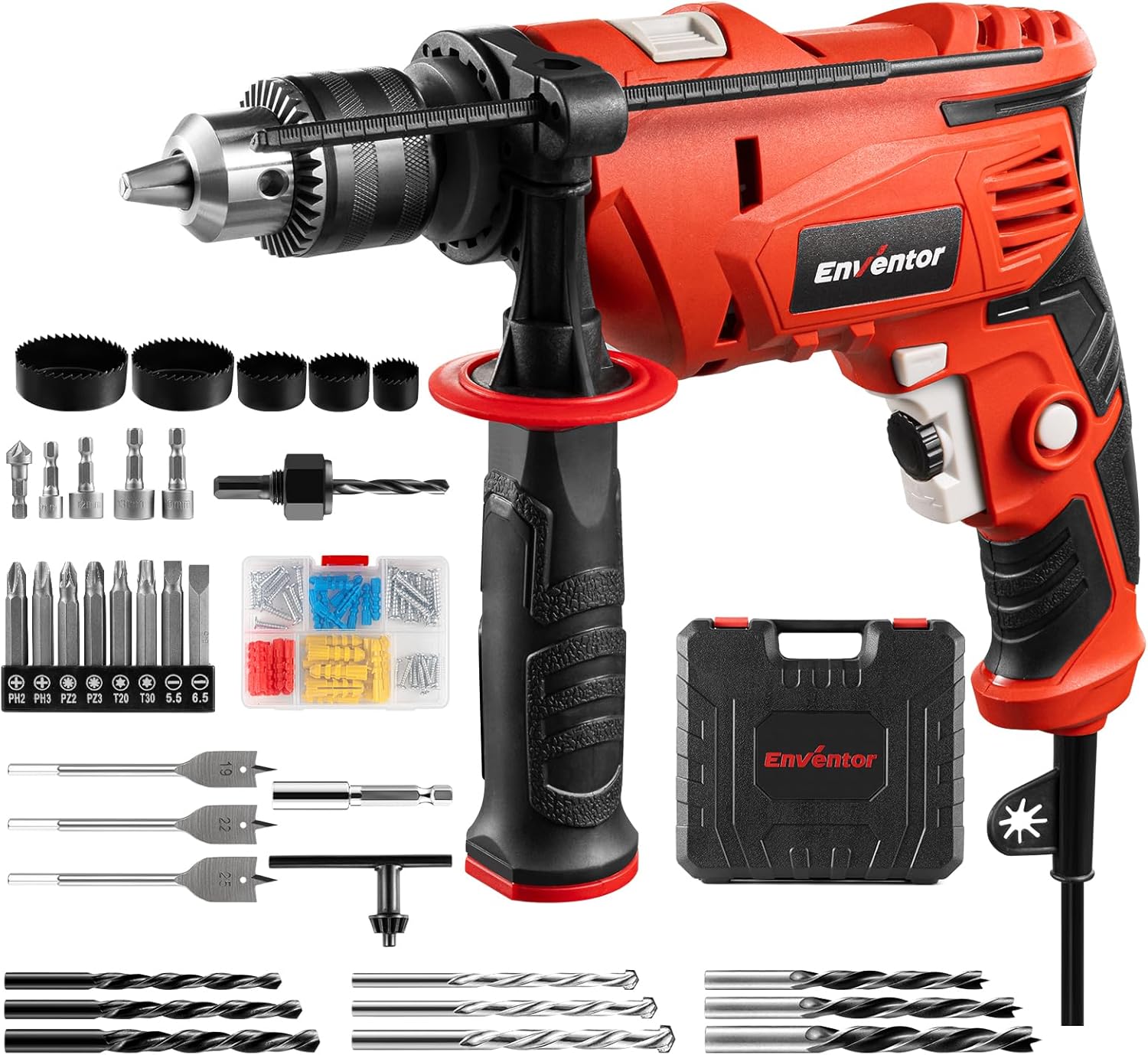 Black+Decker Taladro Percutor 710W BEH710K-QS