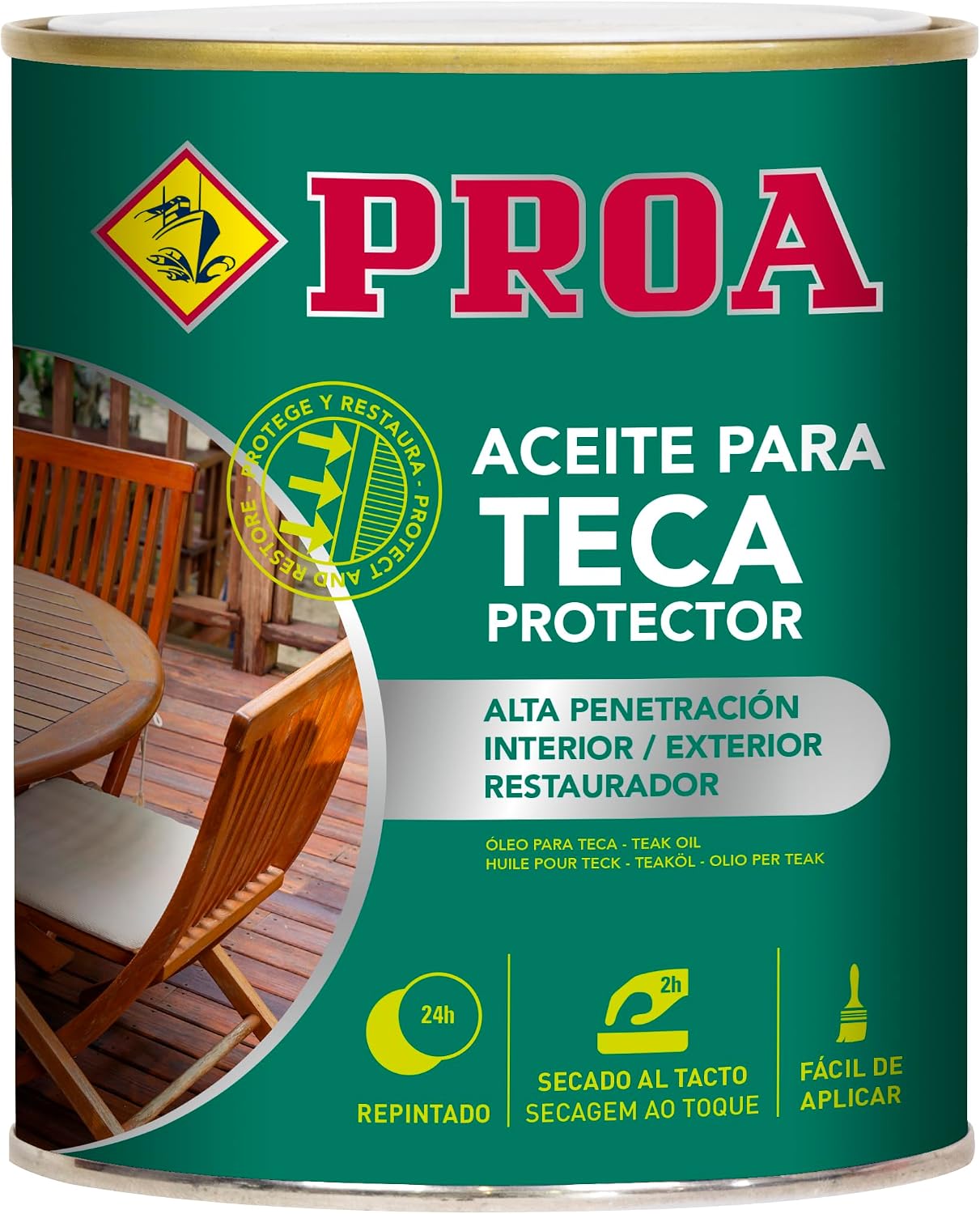 Proa Aceite para Teca 750 ml