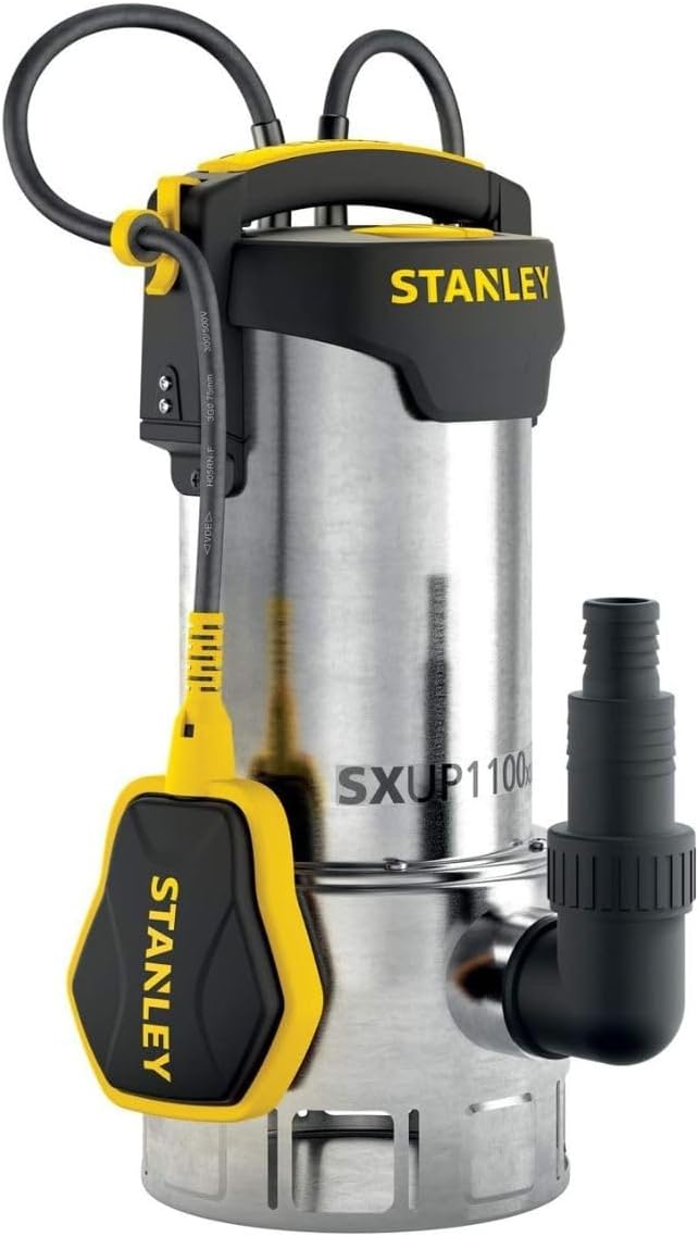 Bomba Sumergible para Aguas Sucias Stanley SXUP1100XDE