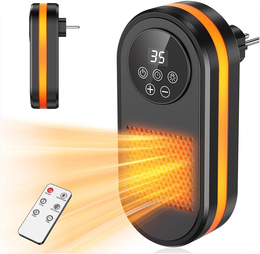Calefactor Cerámico de Enchufe Cakoai 1200 W