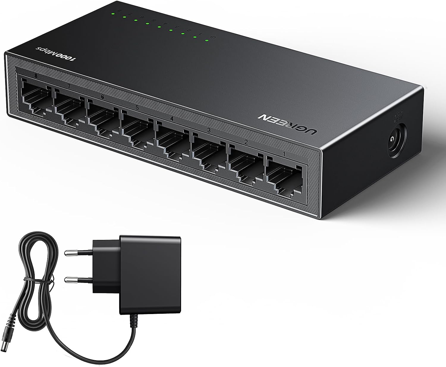 Switch Ethernet Gigabit UGREEN 35499EU 8 Puertos