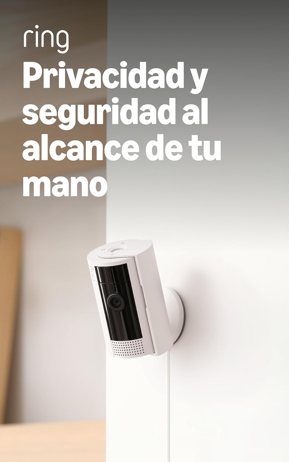 Ring Cámara interior (Indoor Camera 2.ª gen.) | Cámara de vigilancia wifi con enchufe