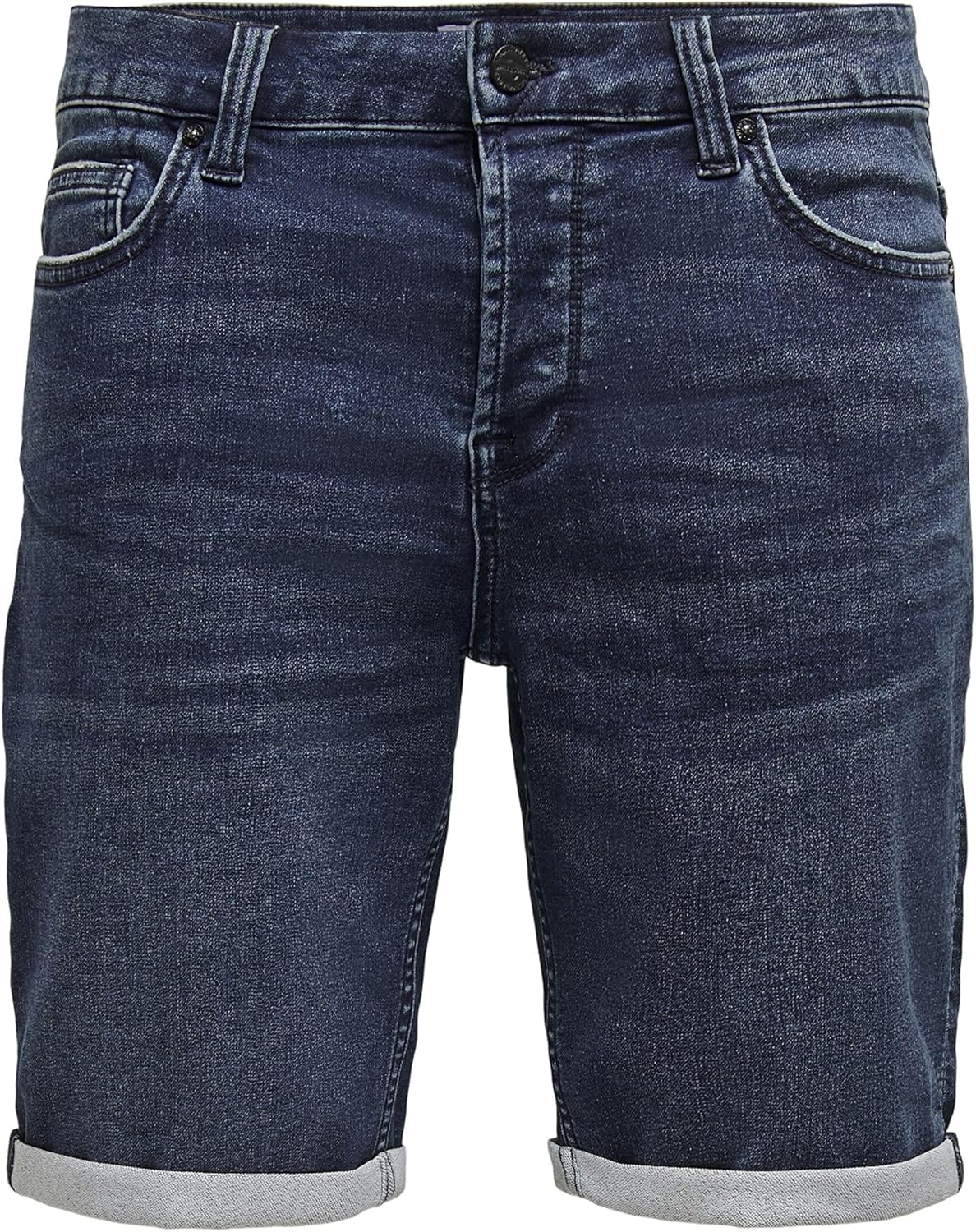 Only & Sons Onsply Reg D Blue Jog PK 8582 Dnm Noos Pantalones Cortos, Azul Denim, M H