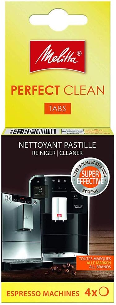 Melitta Pastillas Perfect Clean – Pastillas limpiadoras para cafeteras superautomátic