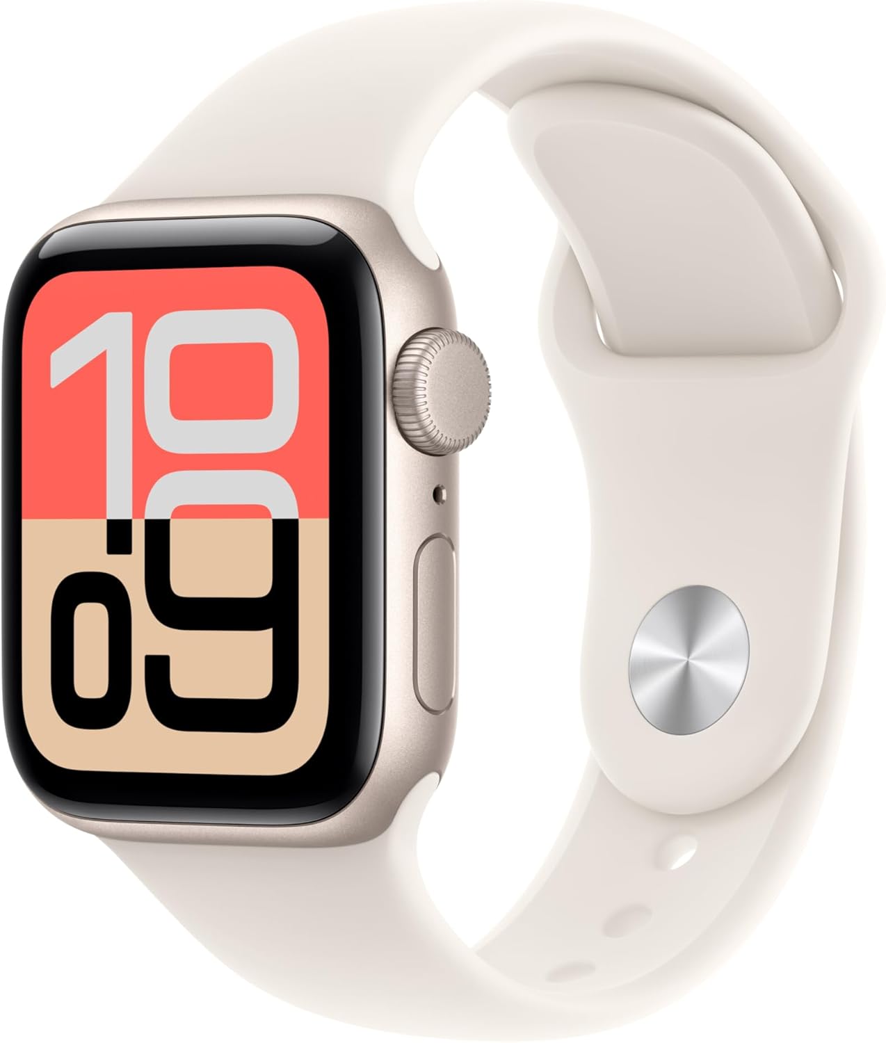 Apple Watch SE 3 GPS con Caja de Aluminio en Blanco Estrella de 40 mm y Correa Deport
