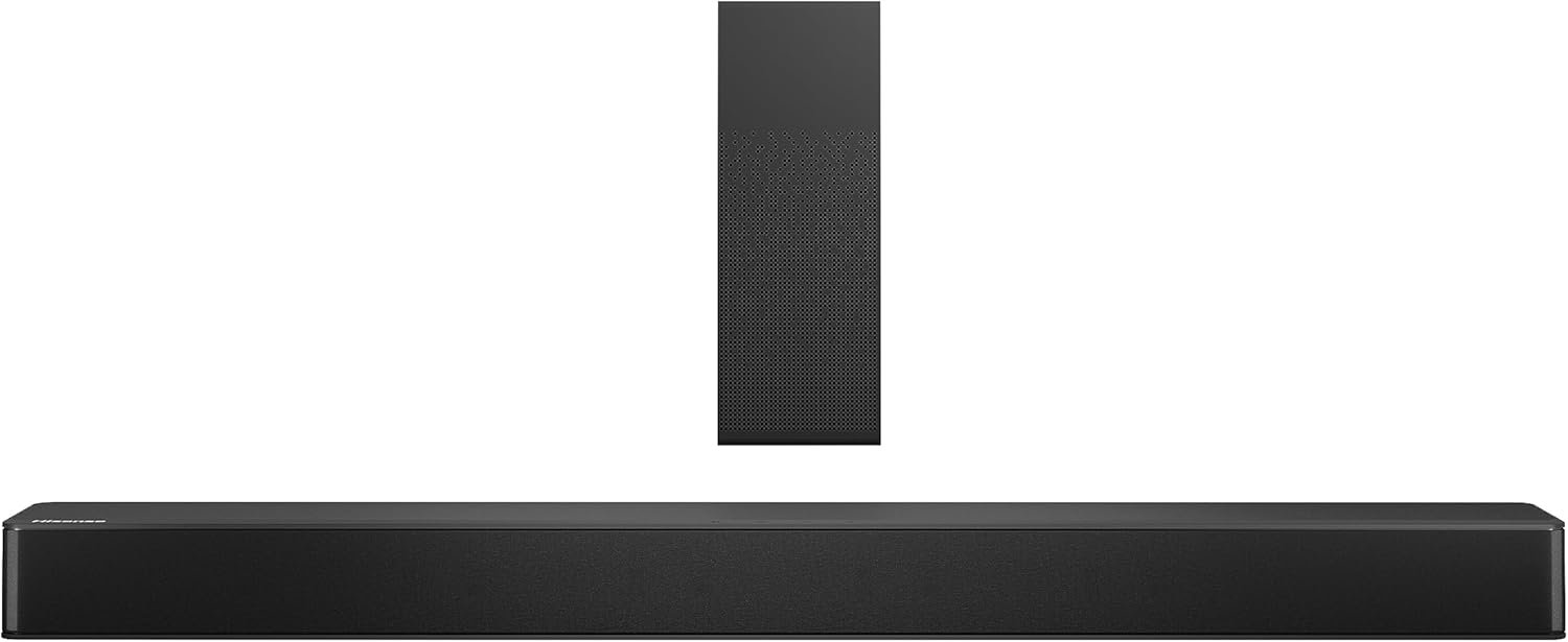 Hisense HS2100 – Barra de Sonido 2.1, 240W, Dolby Audio, DTS Virtual X, Bluetooth 5.3