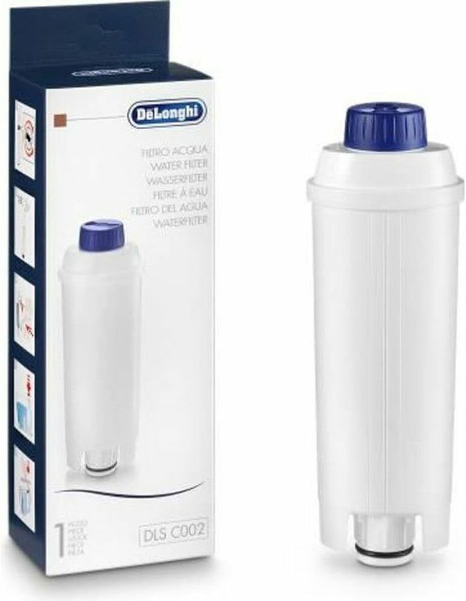 DeLonghi DLS C002 De flujo directo Blanco – Filtro de agua (950 g, 73 x 38 x 165 mm) 