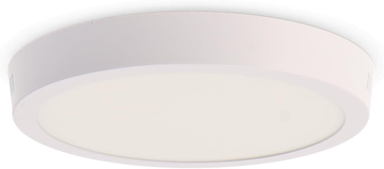 M Ledme – Panel de Superficie Serie Slim 20W, 2000lm, Luz fría (6000k). Lámpara de te