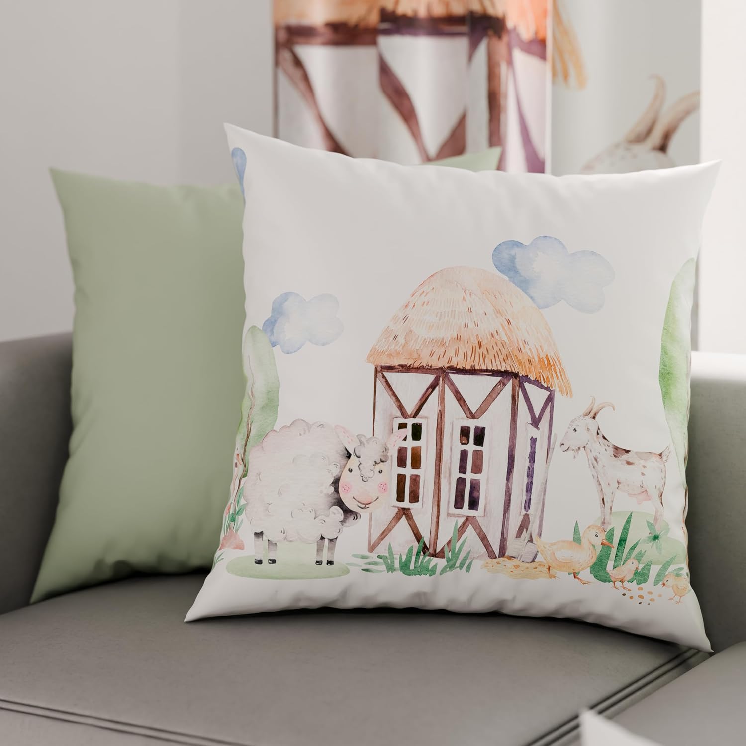 PETTI Artigiani Italiani – Par de Fundas de Almohada 80×80 cm, Pareja de Funda de Coj
