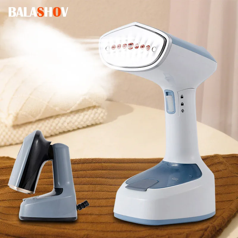 **Plancha colgante de vapor portátil de 1500W, Control de pantalla táctil, precalenta