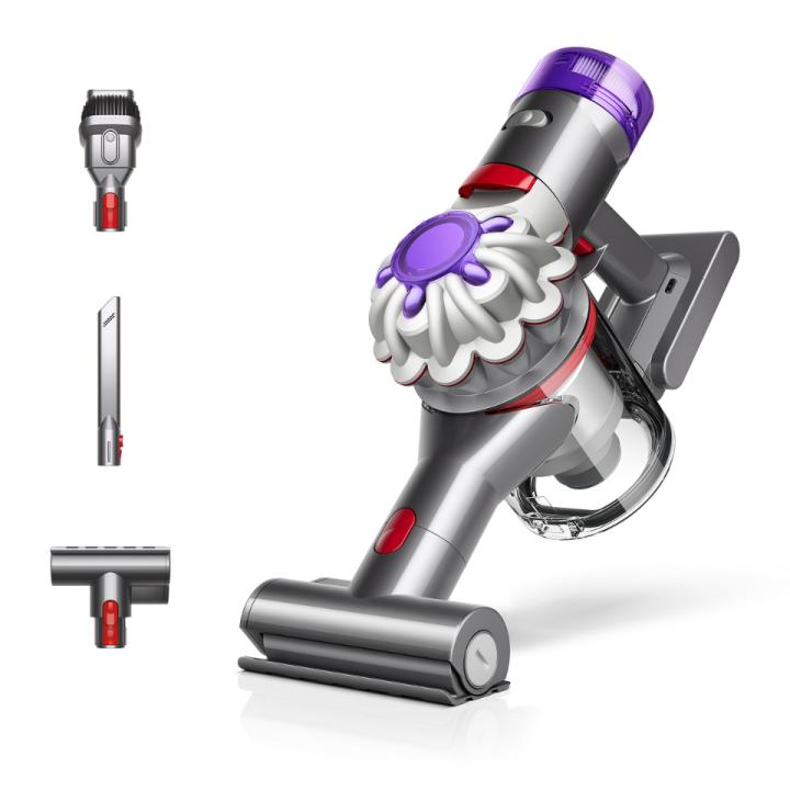 Dyson Car+Boat Aspiradora de mano potente, versátil, con filtración 99,99%, Plata