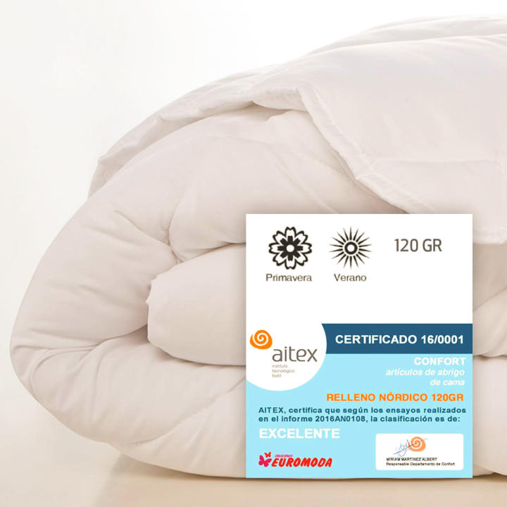 NATURALS - Relleno Nórdico Microfibra - Cuatro Gramajes Disponibles