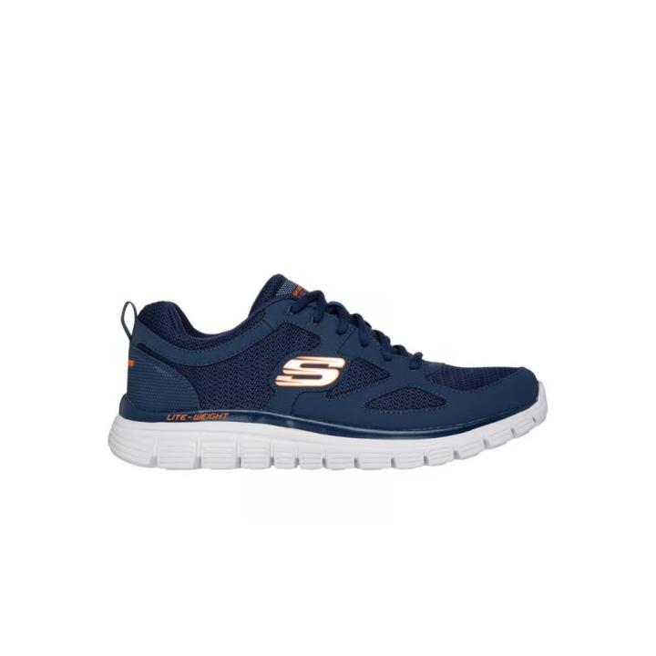 Skechers Agoura Hombre Azul - Zapatillas Deportivas Transpirables, Diseño Ligero Anti