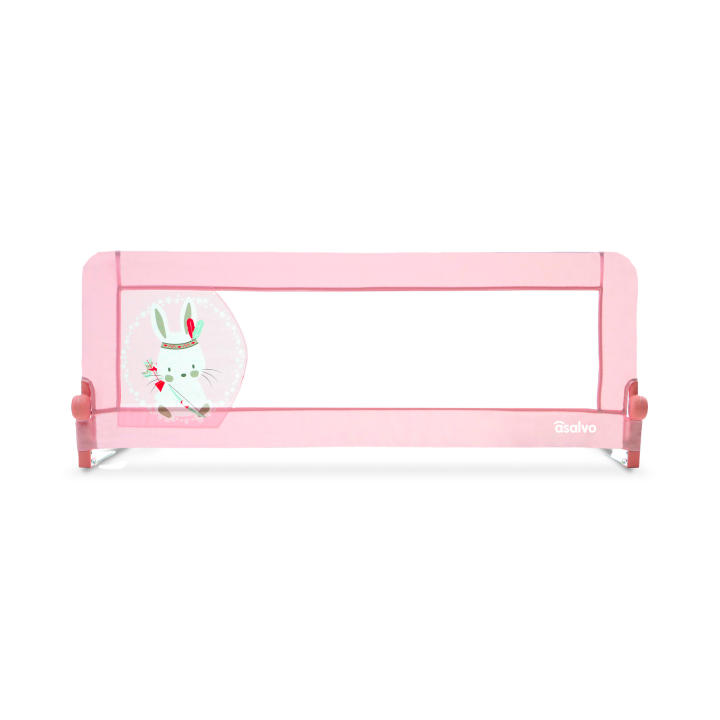 Asalvo Barrera de Cama Nido o Estándar 2-1 de 150cm  Conejito Tippi  - Abatible, con 