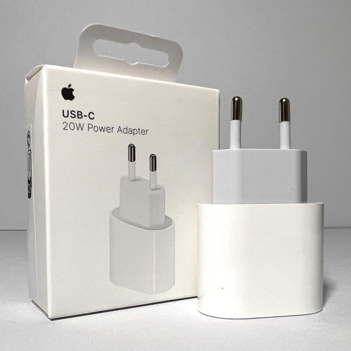 Cargador Original Apple 20W USB-C de Carga Rápida, Compatible Con Todos Los iPhone y 