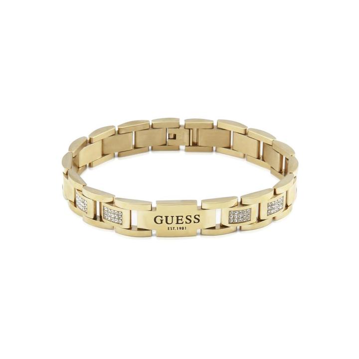 Guess Pulsera Hombre Frontiers De Acero Dorado