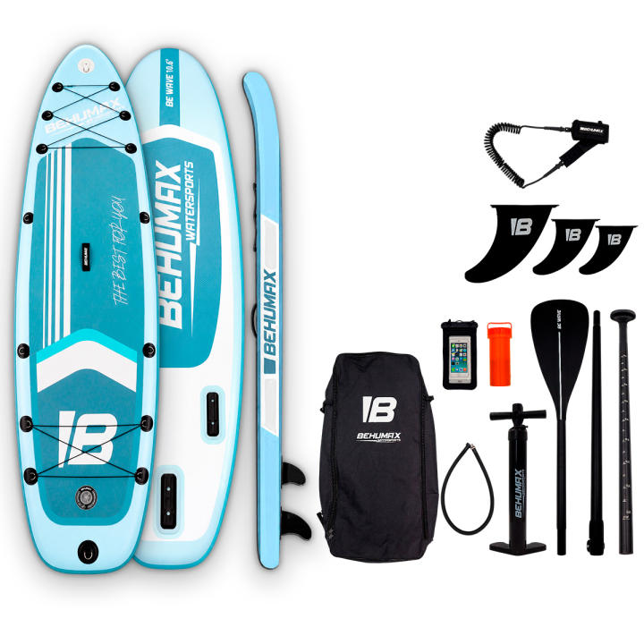 BEHUMAX Tabla de Paddle Surf Be Wave Artic 10.6 SUP Hinchable