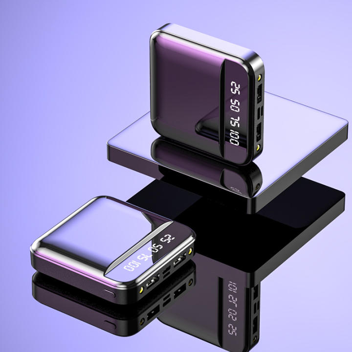 Mini Banco de Energía de 20000 mAh, Compacto y Portátil, Regalo al por Mayor, Diseño 