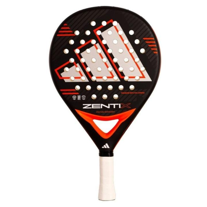 Adidas Pala Zentix Negro Naranja - Pala de Pádel Profesional para Control y Potencia