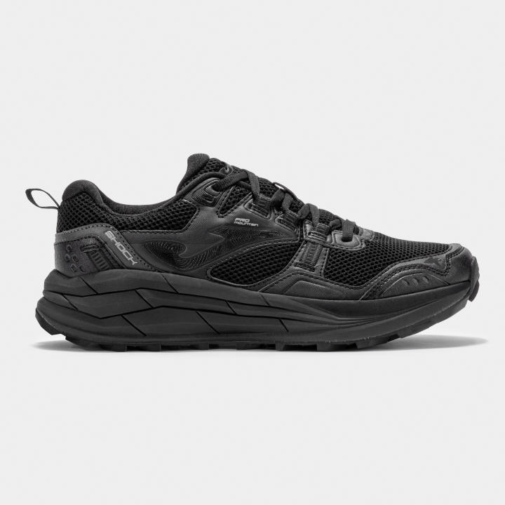 Zapatilla Trekking Hombre Joma Shock 2541 Negro Gris Confortable.