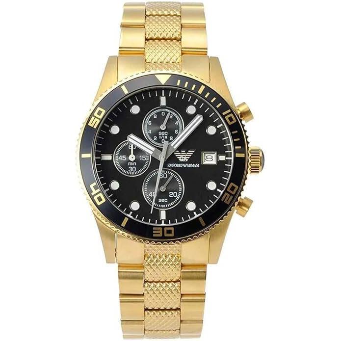 Emporio Armani AR5857 Reloj Hombre 43mm con Calendario - Incluye Caja Original