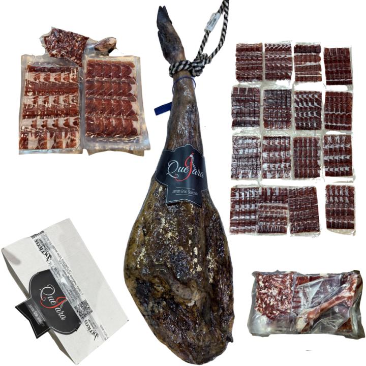 Ibéricos a domicilio gourmet - Jamón Gran Reserva Quejara S.C.A. Loncheado al Vacío c