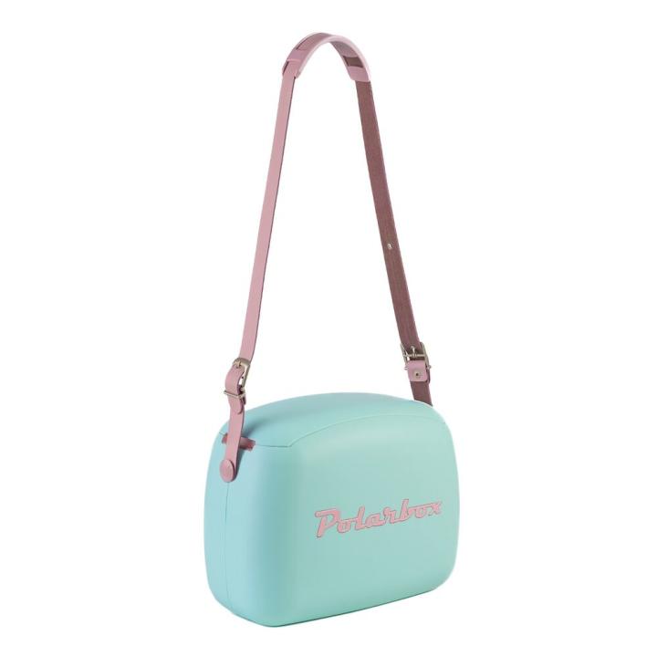 Nevera CoolerBag 6L Verde - Pop con Asa Rosa Polarbox