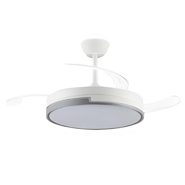 Akunadecor - Ventilador de techo con motor DC modelo Plumax, 5 acabados a elegir, Tec