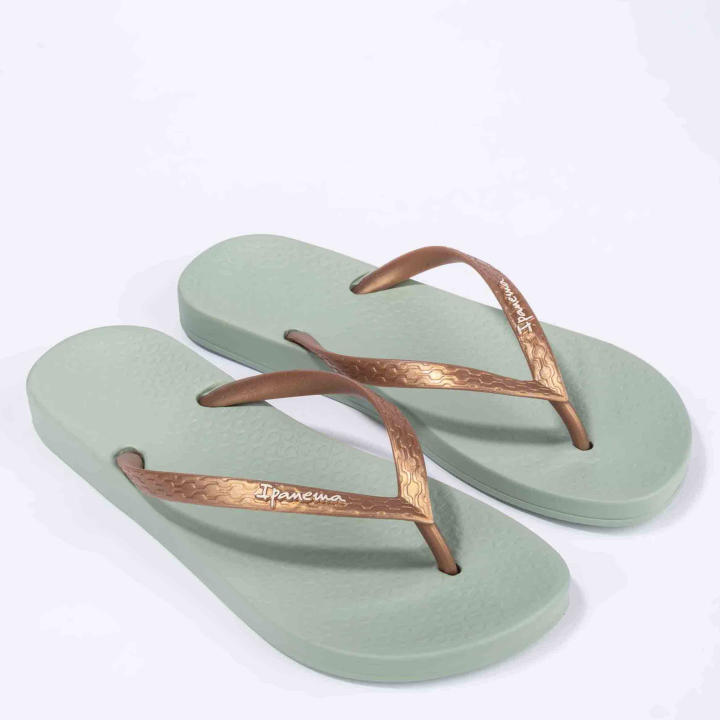 Ipanema Chanclas Verde IP 81030-AG185 GREEN-GOLD , para Mujer