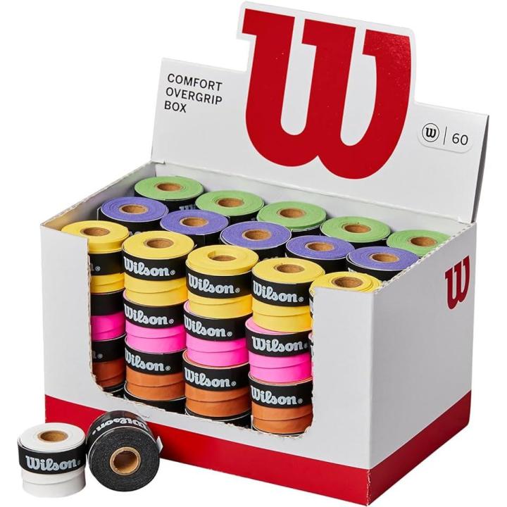 Overgrip Wilson – Pro Liso, Pro Padel, Pro Perforado o Colores  Pack o Tambor  Máximo