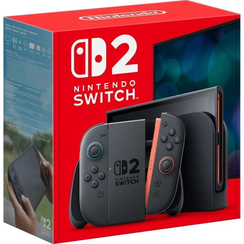 Nintendo Switch 2 | Consola Next-Gen con Pantalla 7.9" 120Hz, Joy-Con 2 y Procesador 
