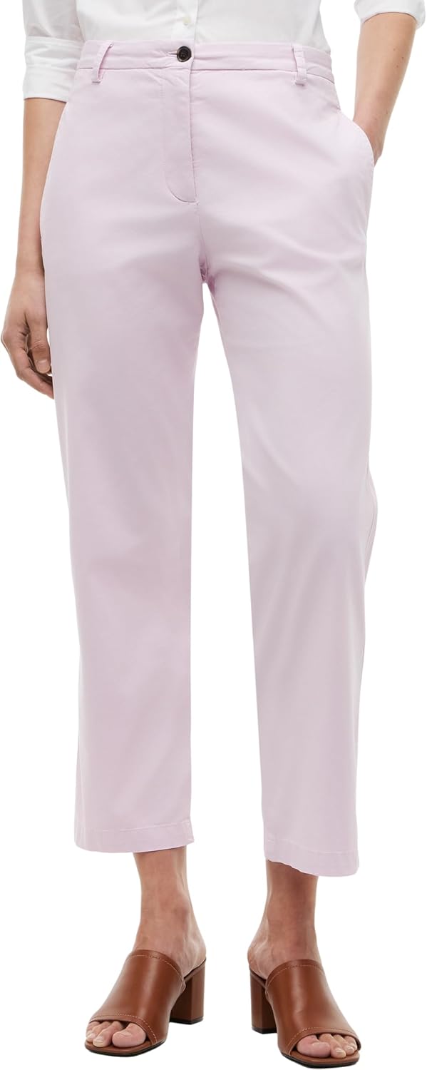 Tommy Hilfiger Pantalón Chino Slim Straight en morado: estilo impecable para cualquie