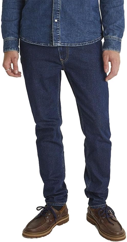 Pepe Jeans Jeans Cónicos Stanley en Azul Denim: Estilo Moderno y Comodidad Premium