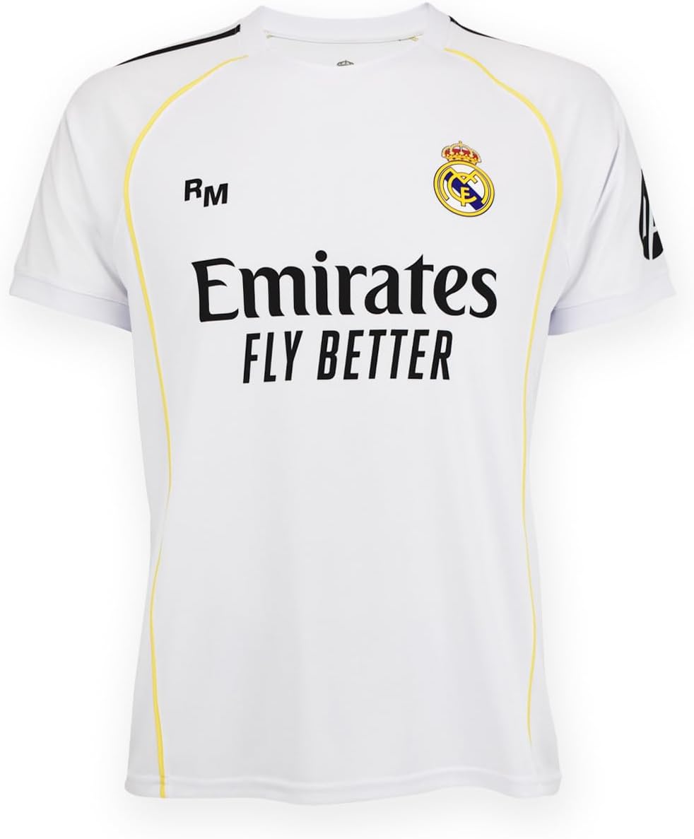 Real Madrid Camiseta Réplica Oficial Vinicius 1ª Equipación 25-26