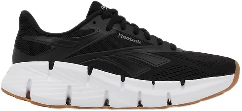 Reebok Zig DYNAMICA 6 Zapatillas en Negro con Detalles FTWR Blanco/Gris 4