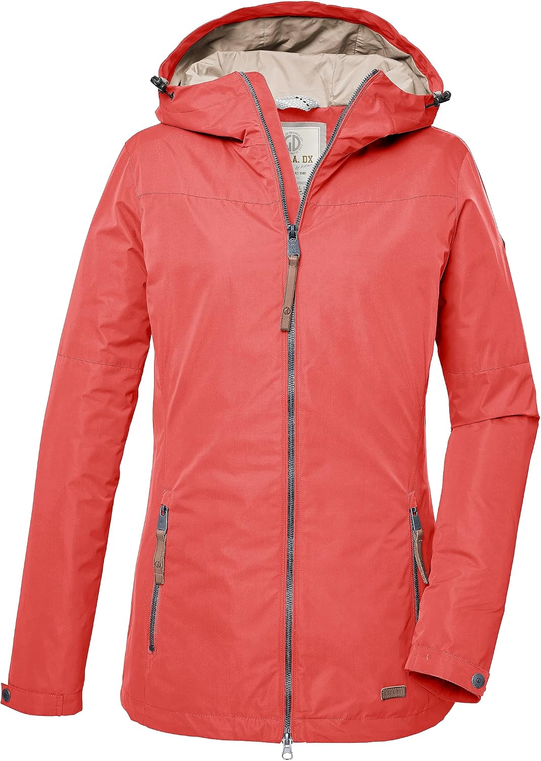 G.I.G.A. DX Chaqueta GS 18 WMN JCKT en rojo, estilo y confort para el día a día
