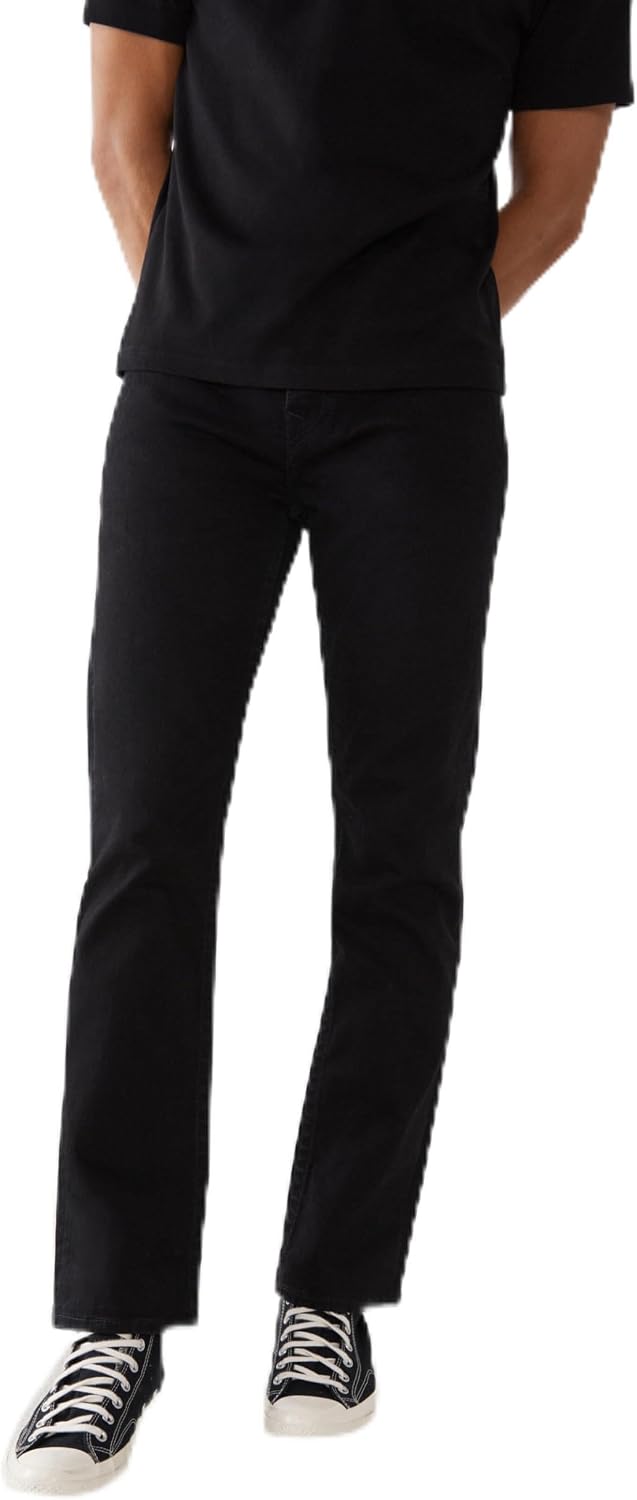 True Religion Ricky Flap Sn 2SB Body Rinse Black, estilo icónico y premium