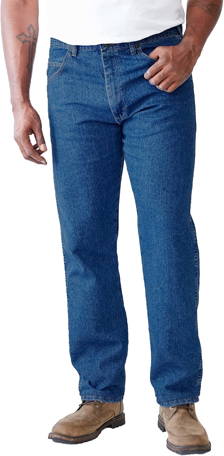 Wrangler Rugged Wear Stretch Jean Stonewashed, comodidad resistente para cada día