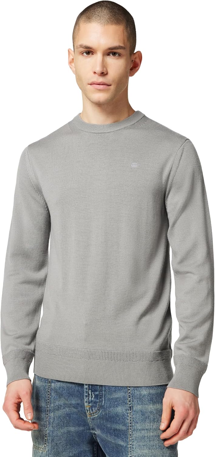 Jersey G-STAR Premium Core Knit: estilo premium que eleva tu look