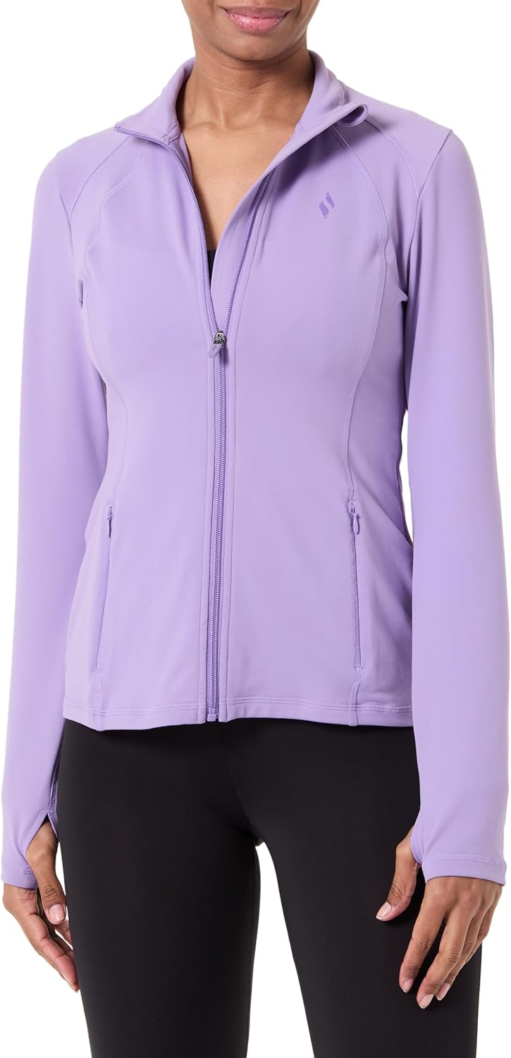 Skechers GOWALK Chaqueta Coral Morado, Ligera y Cómoda para Caminar