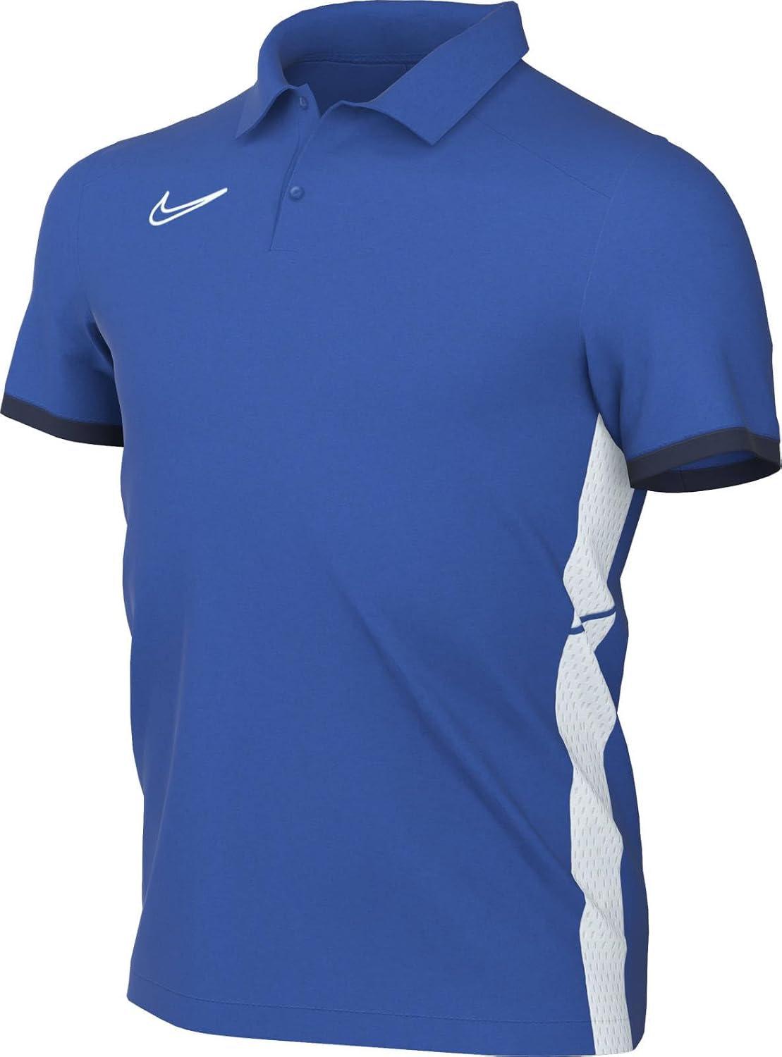 NIKE Y NK DF ACD25 SS Polo Sweatshirt en Royal Blue/Midnight Navy/White para un look 