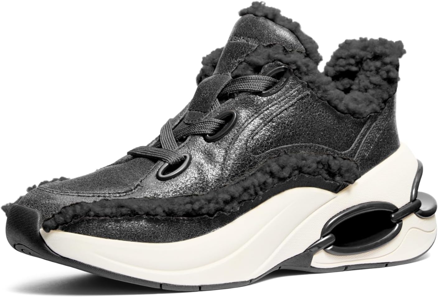 Michael Kors Toni Trainer Black: estilo urbano con toque premium