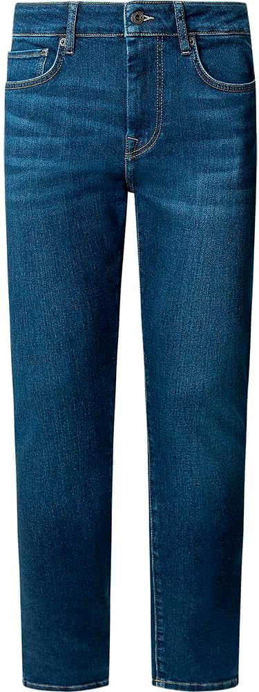Pepe Jeans Tapered Jeans HW Pl204591 en Azul Denim-hw6, estilo y ajuste favorecedor