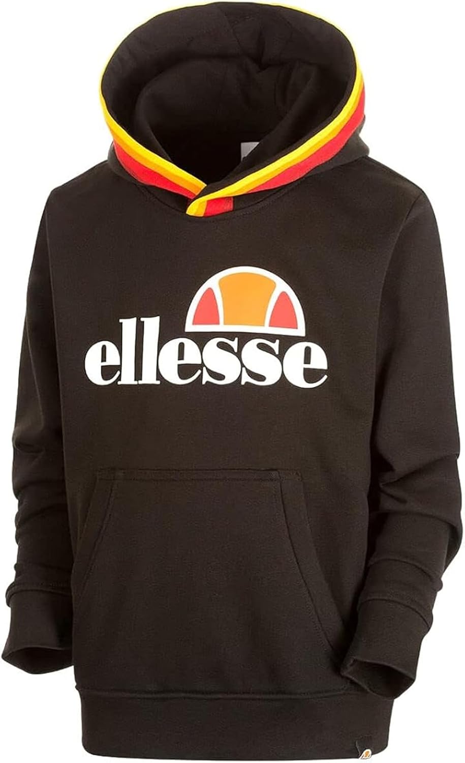 ELLESSE EHM919CO3-050 Hoodie Sweatshirt Negra, estilo urbano imprescindible