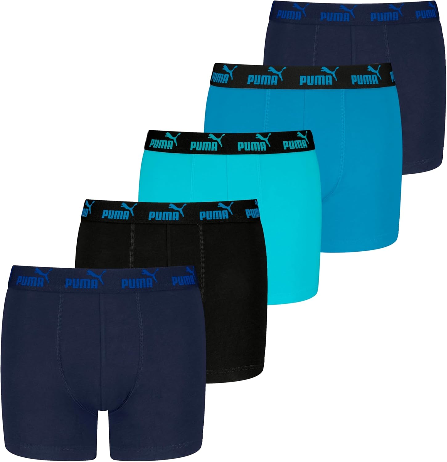 Pack 5 Puma Boxer Unisex Niños