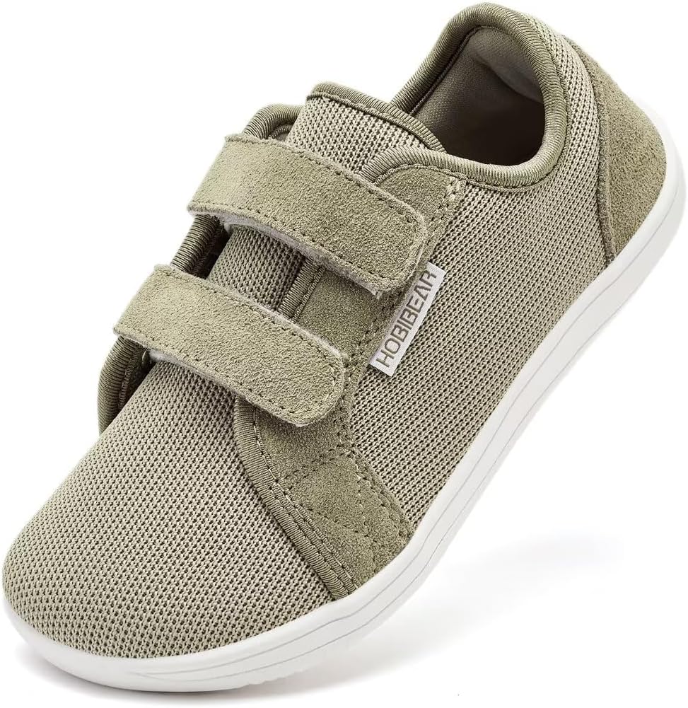 HOBIBEAR Zapatillas Minimalistas Trail Running Niños, Talla 23 a 36