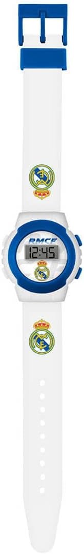 Real Madrid Reloj Digital Niño Correa Silicona Blanco
