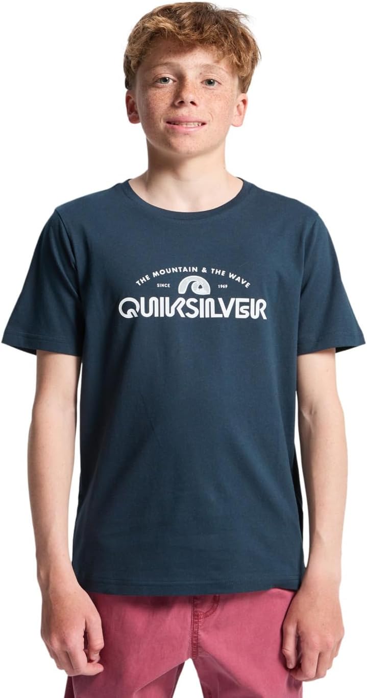 Quiksilver Ev Corpo Classic Youth Camiseta Niños, Talla 8 a 16 años